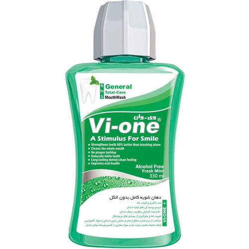دهان شویه وی وان مدل General Cool Mint حجم 330 میلی لیتر