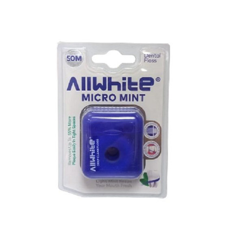 نخ دندان ال وایت AllWhite مدل Micro Mint طول 50 متر