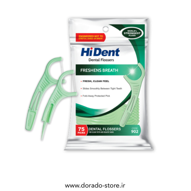 نخ دندان کمانی 75 عددی هایدنت Hi Dent