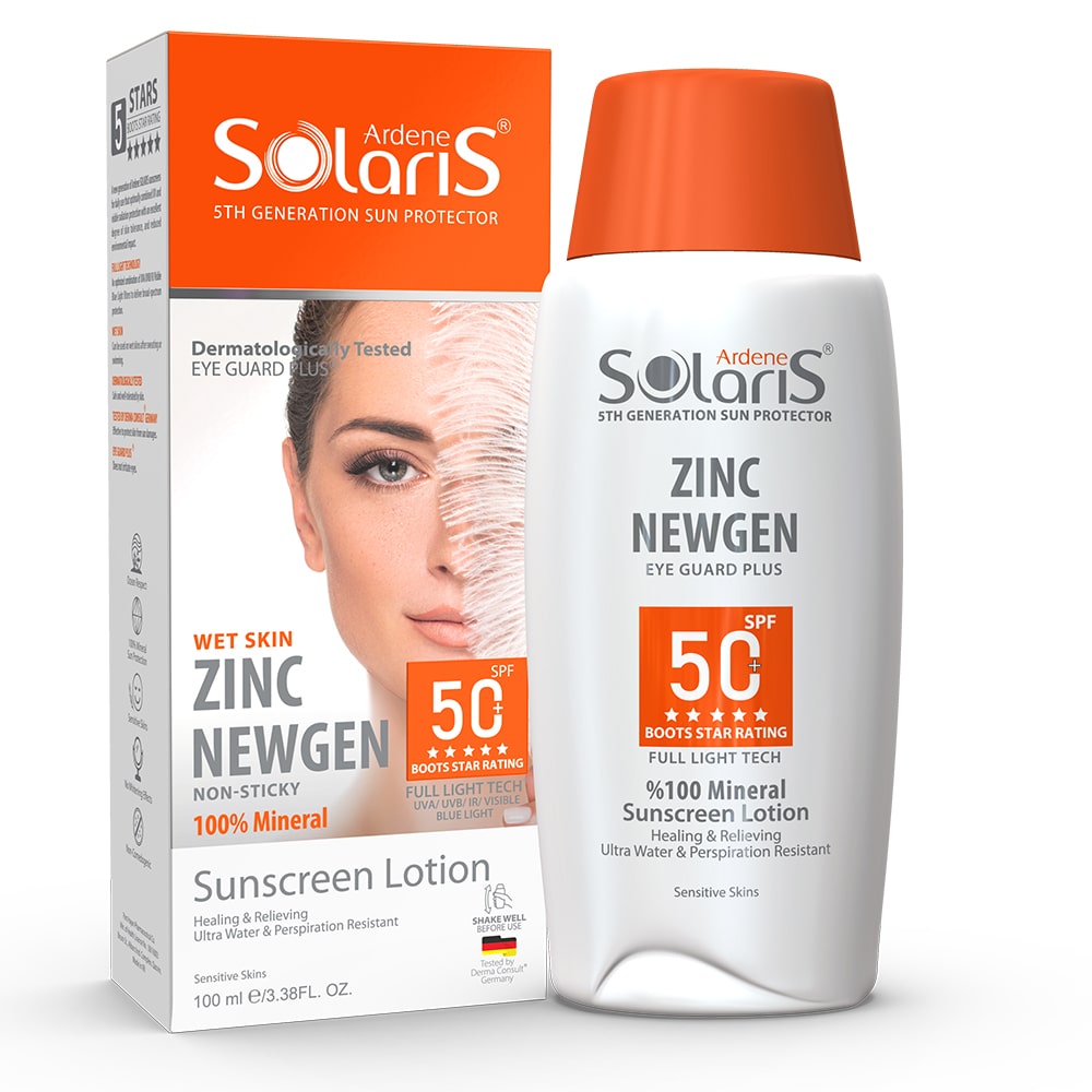 ضدآفتاب فیزیکال زینک نیوژن +SPF 50 سولاریس