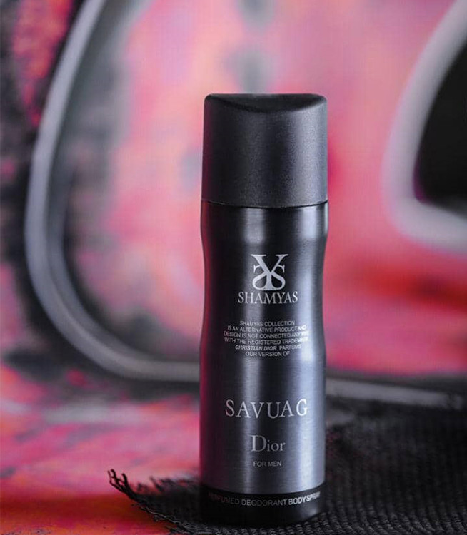 اسپری خوشبوکننده بدن مردانه شمیاس مدل ساواج