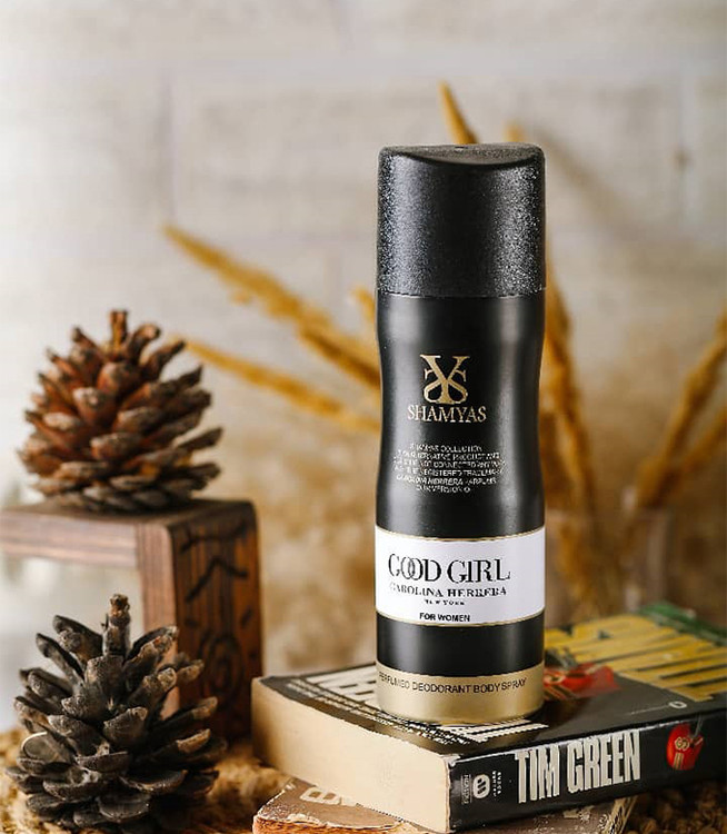 اسپری خوشبوکننده بدن زنانه شمیاس مدل گودگرل