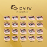 لنز شیک ویو CHIC VIEW کد Hazel 119