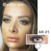 لنز تماسی اکسیژن ویو oxygen view کد Gray AR 21