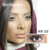 لنز تماسی اکسیژن ویو oxygen view کد Gray AR 22