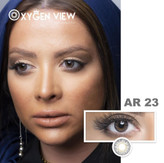 لنز تماسی اکسیژن ویو oxygen view کد Gray AR 23