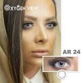 لنز تماسی اکسیژن ویو oxygen view کد Gray AR 24