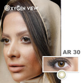 لنز تماسی اکسیژن ویو oxygen view کد Hazel AR 30