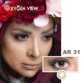 لنز تماسی اکسیژن ویو oxygen view کد Hazel AR 31