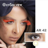 لنز تماسی اکسیژن ویو oxygen view کد Caramel AR 42