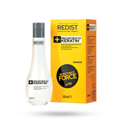 روغن مو کراتین ردیست مدل redist keratin miracle oil