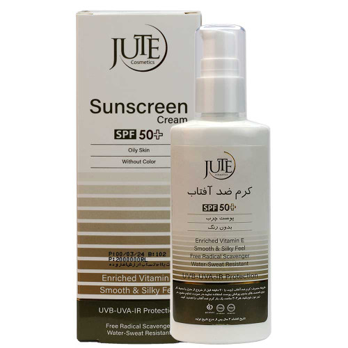کرم ضد آفتاب SPF50 ژوت مناسب پوست چرب 50 میلی لیتر