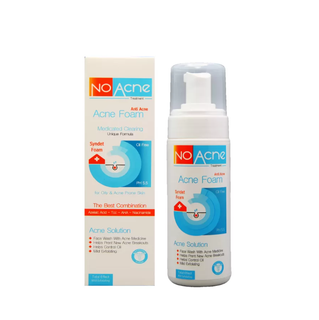 فوم شستشوی اکنه سولوشن پوست چرب و جوش دار نو اکنه 150ml
