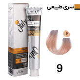 رنگ مو جولای سری طبیعی از شماره 1 تا 10