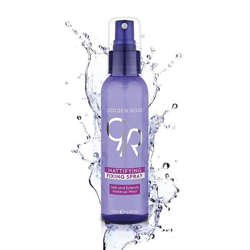 اسپری فیکس و مات کننده آرایش گلدن رز 120 میل