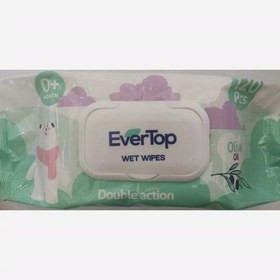 دستمال مرطوب کودک اورتاپ 120 برگی EverTop