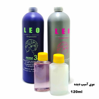 مواد فر لئو Leo شماره 3 مناسب مو آسیب دیده پیمانه ای 120 و 1000 میل