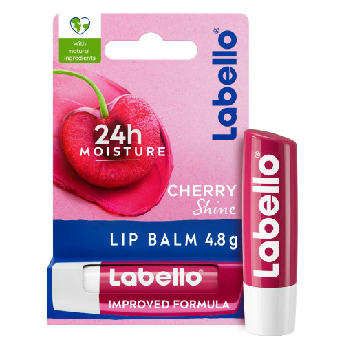 بالم لب لبلو Labello رنگی Cherry حجم 4.8 گرم
