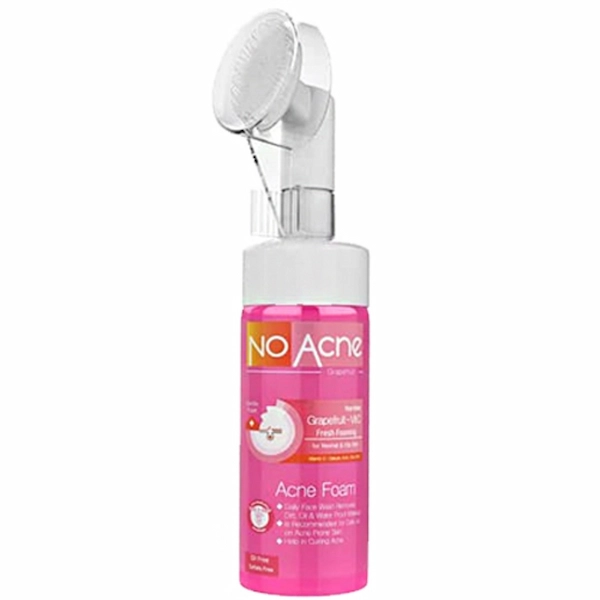 فوم شستشو پوست نرمال و چرب براش دار نو اکنه گریپ فروت 150ml No Acne