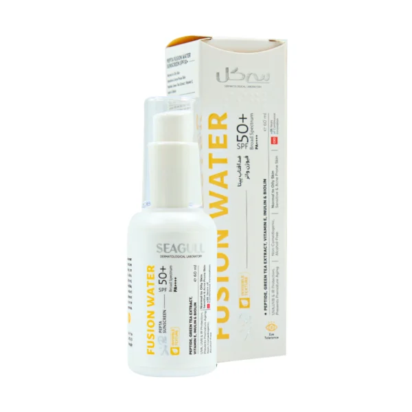 ضد آفتاب سی گل  مدل پپتا فیوژن واتر SPF50 مناسب انواع پوست حجم 60 میلی لیتر