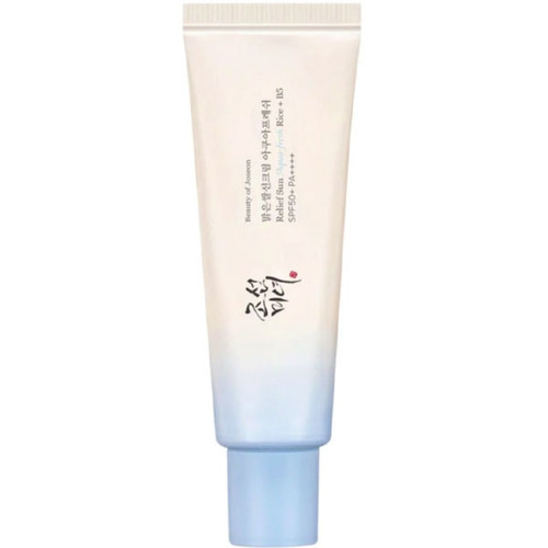 کرم ضدآفتاب بی رنگ صورت بیوتی آف جوسان SPF 50 مدل آکوا فرش حجم ۵۰ میلی لیتر