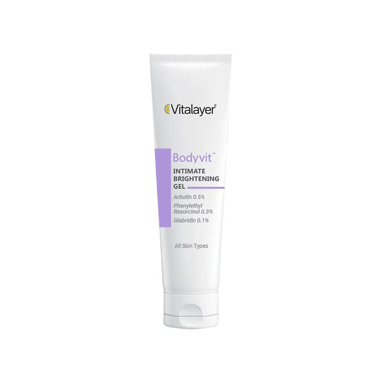 ژل روشن کننده نواحی حساس ویتالیر مدل Body Vit حجم 150 میلی لیتر