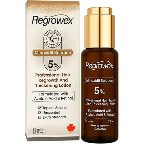 محلول ماینوکسیدیل ۵ درصد Regrowex حجم 50 میل