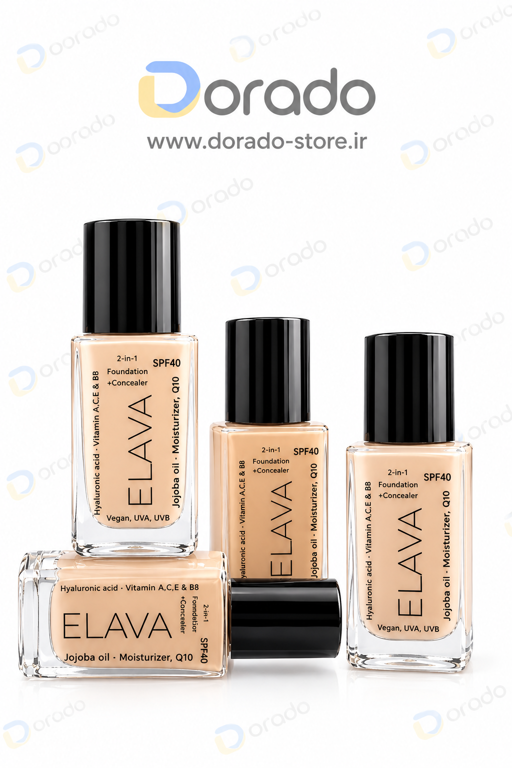 کرم پودر الاوا ELAVA مدل 2-in-1 حجم 30 میل